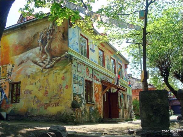 Vilnius. Neighbourhood Užupis