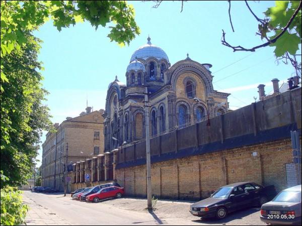 Vilnius. Orthodox church of Saint Nicholas (at Lukiškės)