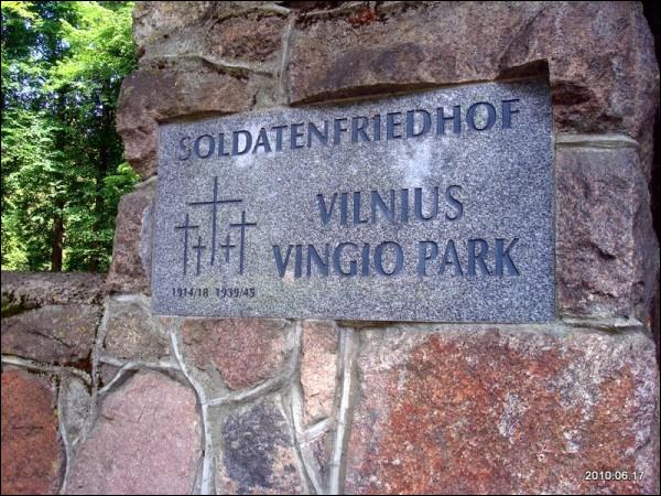 Wilno. Cmentarz wojenny z I wojny światowej 