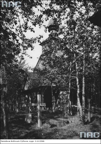 Wołkowicze. Cerkiew cmentarna