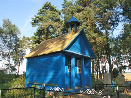 Hłaŭsievičy. Graveyard chapel 