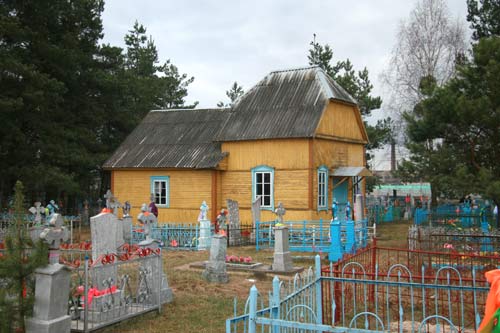 Chwedory. Kaplica cmentarna 