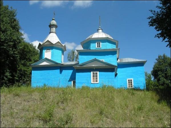 Bobrik. Orthodox church of St. Michael the Archangel