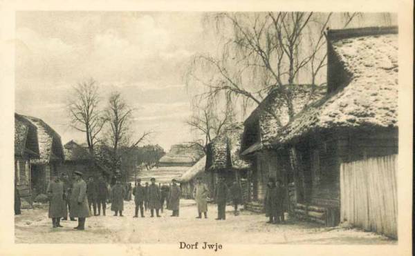 Iŭie. Old photos of the township 