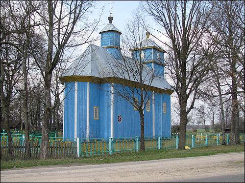 Dabrasłaŭka. Orthodox church of the Holy Trinity