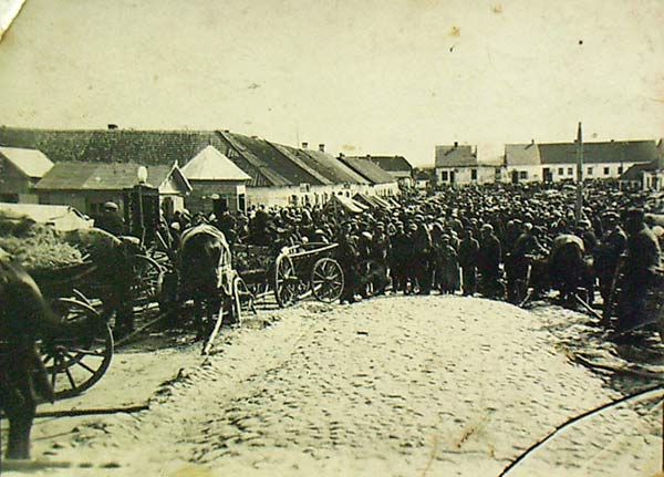 Zelva. Old photos of the township 