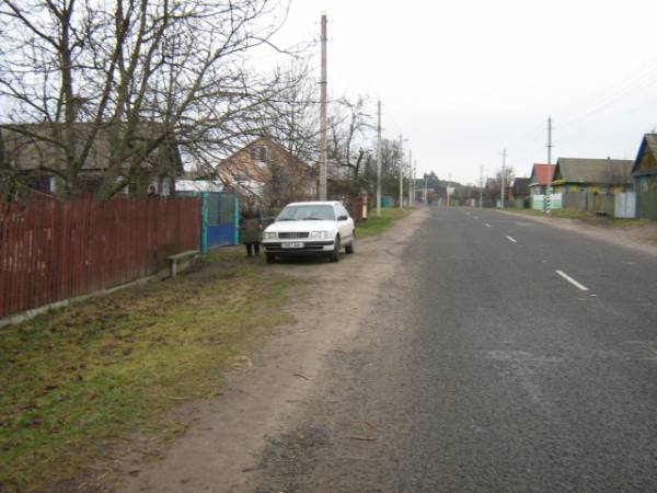 Kupiacičy.  In the village 
