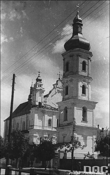 Pinsk. Catholic church of the Assumption of the Blessed Virgin Mary
