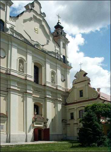 Pinsk. Catholic church of the Assumption of the Blessed Virgin Mary