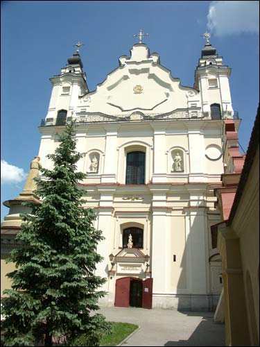 Pinsk. Catholic church of the Assumption of the Blessed Virgin Mary