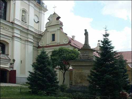 Pinsk. Catholic church of the Assumption of the Blessed Virgin Mary