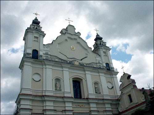 Pinsk. Catholic church of the Assumption of the Blessed Virgin Mary