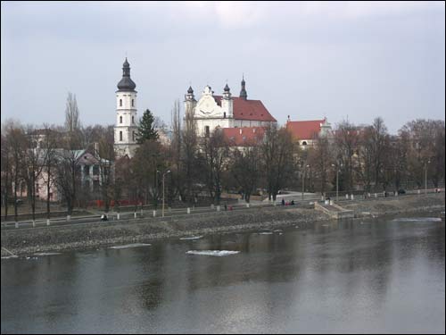 Pinsk. Catholic church of the Assumption of the Blessed Virgin Mary