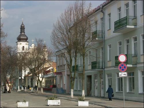 Pinsk. Catholic church of the Assumption of the Blessed Virgin Mary