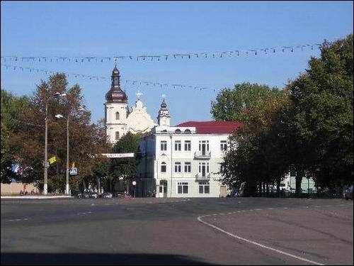 Pinsk. Catholic church of the Assumption of the Blessed Virgin Mary