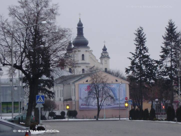 Pinsk. Catholic church of the Assumption of the Blessed Virgin Mary