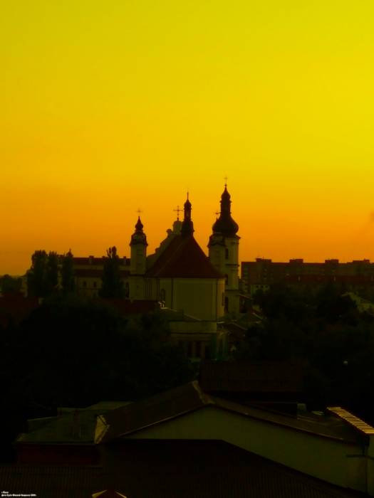 Pinsk. Catholic church of the Assumption of the Blessed Virgin Mary