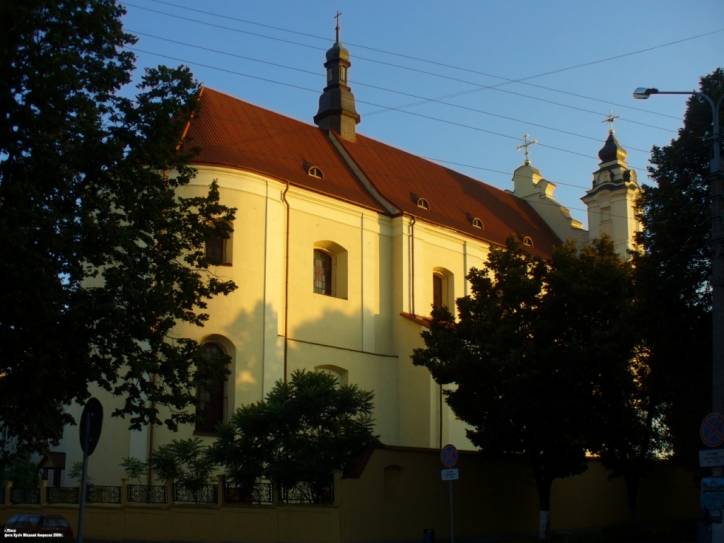 Pinsk. Catholic church of the Assumption of the Blessed Virgin Mary