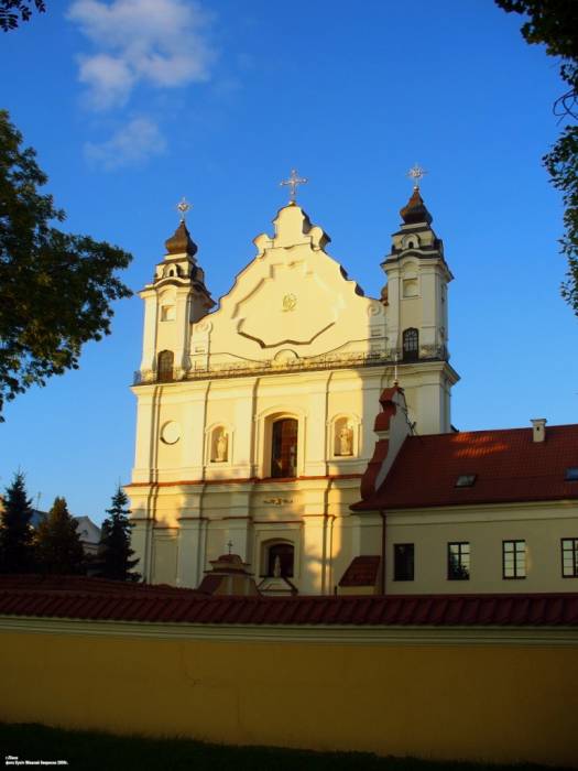 Pinsk. Catholic church of the Assumption of the Blessed Virgin Mary