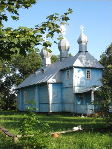 Vialacičy. Orthodox church of the Birth of the Virgin