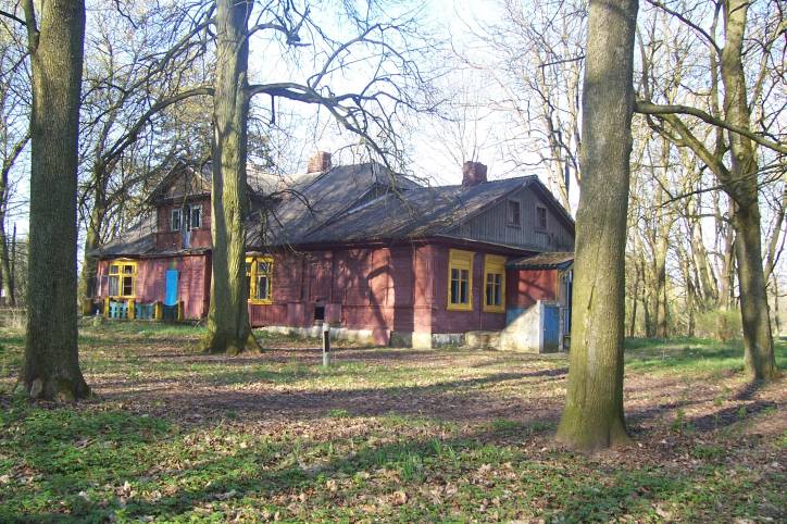 Biełavusaŭščyna.  Manor house of Švykoŭski