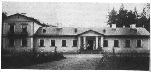Čachiec (Kaštanaŭka). Estate of Dziakonski