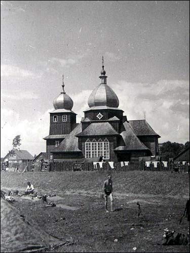Łyskava. Orthodox church of the Birth of the Virgin