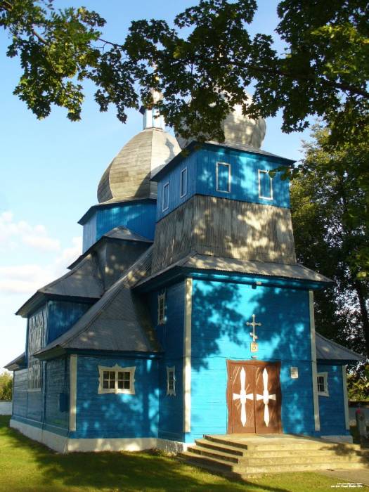 Łyskava. Orthodox church of the Birth of the Virgin