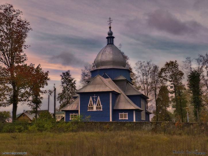 Łyskava. Orthodox church of the Birth of the Virgin