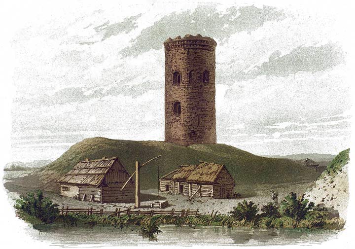 Kamieniec-Litewski -  Wieża obronna. 
