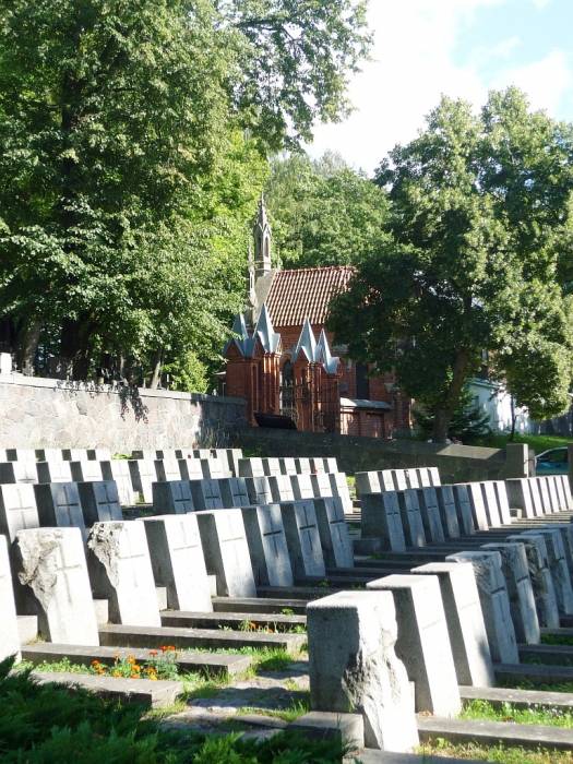 Wilno. Cmentarz na Rossie