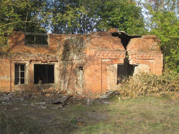 Rudaków. Dwór gospodarczy 