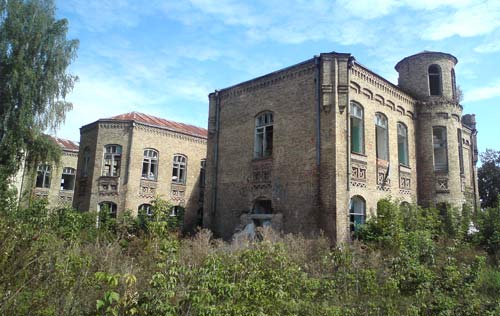 Мазыр.  Будынак былой павятовай больніцы