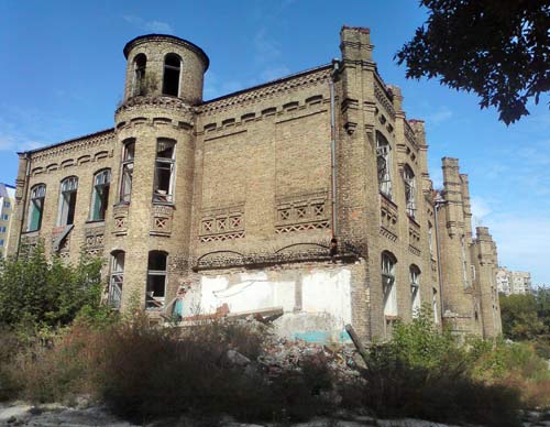 Мазыр.  Будынак былой павятовай больніцы