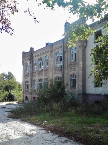 Мазыр.  Будынак былой павятовай больніцы