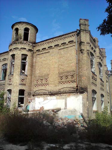 Мазыр.  Будынак былой павятовай больніцы