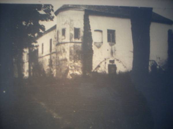 Halšany.  Castle of Sapieha, ruins