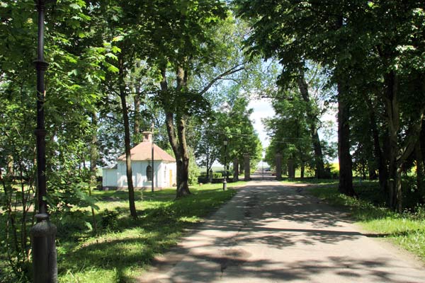 Niasviž. Park Marysin