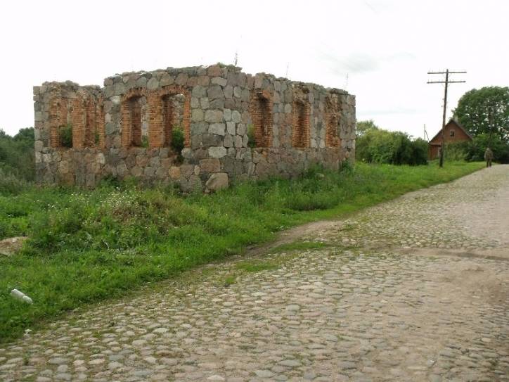 Łužki. Synagogue 