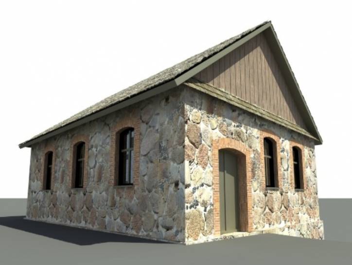 Łužki. Synagogue 