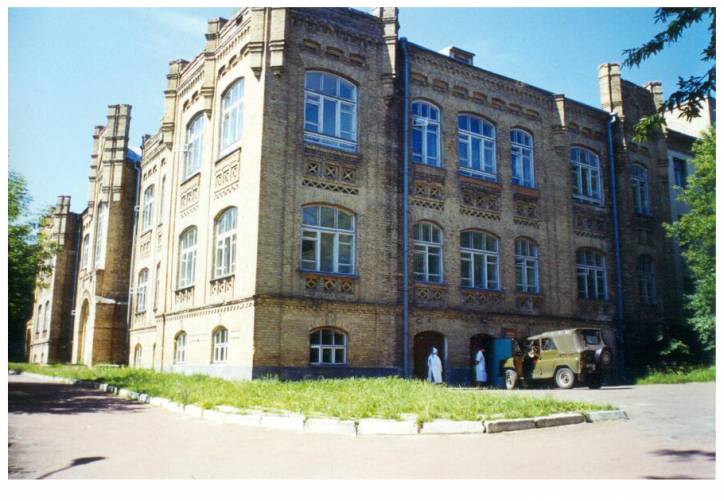 Мазыр.  Будынак былой павятовай больніцы