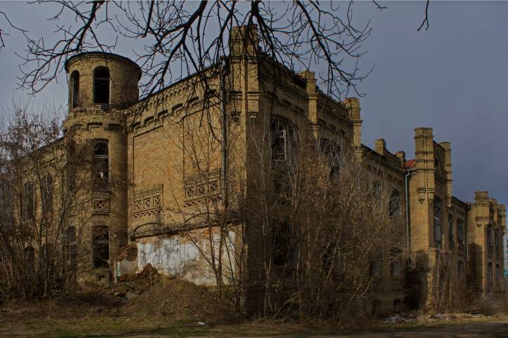  -  Будынак былой павятовай больніцы. 