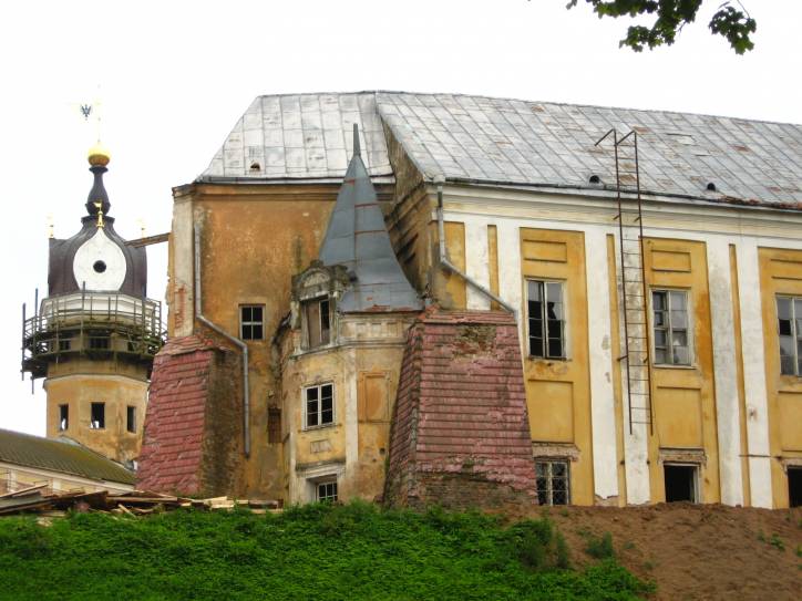 Niasviž. Radziwill castle. Reconstruction, 2008