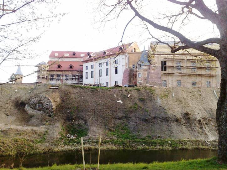 Niasviž. Radziwill castle. Reconstruction, 2008