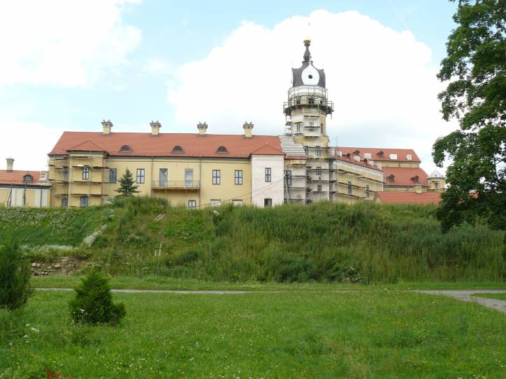 Niasviž. Radziwill castle. Reconstruction, 2008