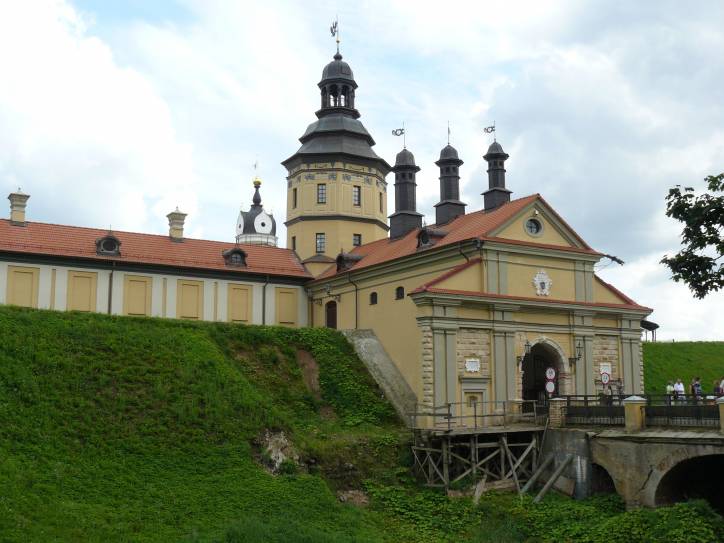 Niasviž. Radziwill castle. Reconstruction, 2008